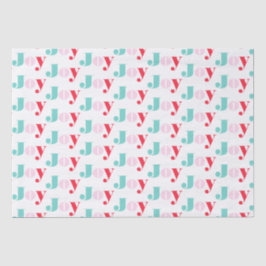 クリスマスジョイタイポグラフィ 薄葉紙