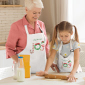 クリスマスジョイパーソナライズされたエプロン スタンダードエプロン