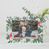 クリスマスジョイフォトホリデーカード シーズンカード (スタンド正面)