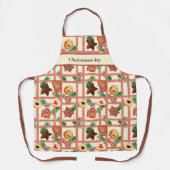 クリスマスジョイベーキングエプロン エプロン (正面)