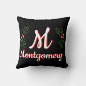 クリスマスジョイホリーベリー葉& クッション (裏面)