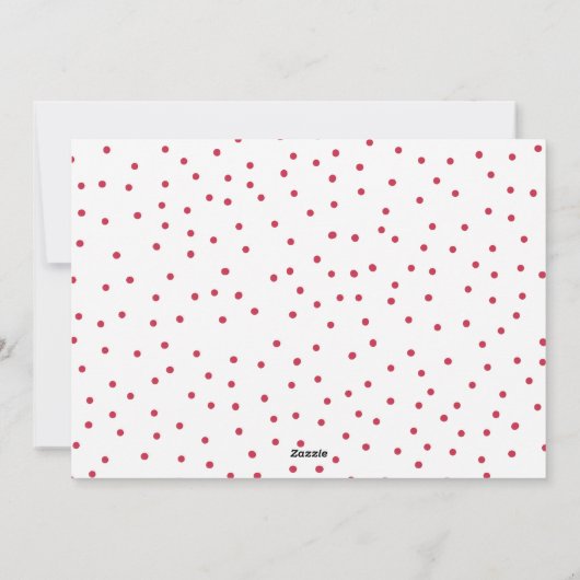 クリスマスジョイ手書きの休日の写真 シーズンカード (裏面)