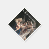 クリスマスジョイ紙ナプキンス スタンダードカクテルナプキン (角)