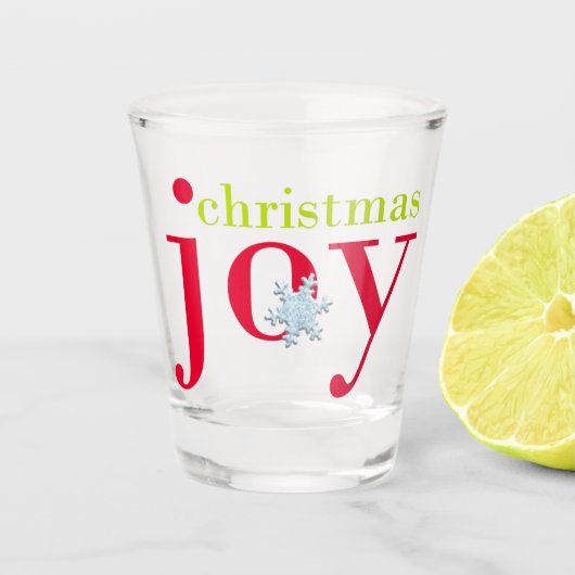 クリスマスジョイ2 ショットグラス (正面)