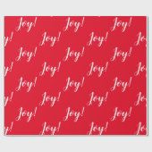 クリスマスジョイ！ ラッピングペーパー (フラット)