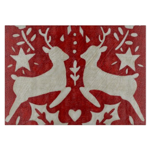 クリスマスジョイI カッティングボード (正面)