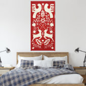 クリスマスジョイI キャンバスプリント (インサイチュ (寝室))