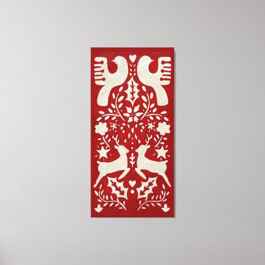 クリスマスジョイI キャンバスプリント (正面)