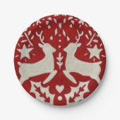 クリスマスジョイI ペーパープレート (正面)