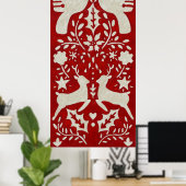 クリスマスジョイI ポスター (ホームオフィス)