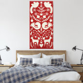 クリスマスジョイII キャンバスプリント (インサイチュ (寝室))