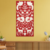 クリスマスジョイII キャンバスプリント (インサイチュ (リビング))