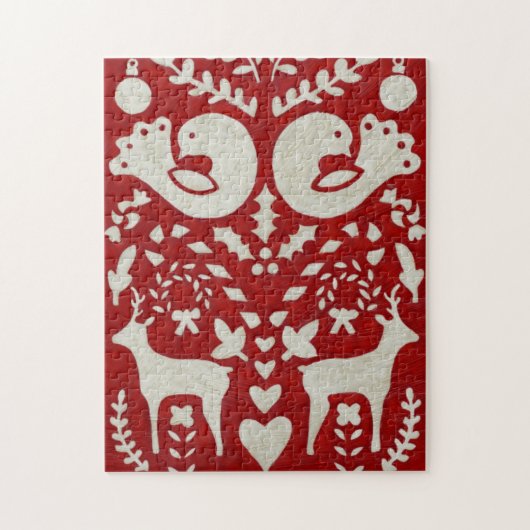 クリスマスジョイII ジグソーパズル (縦)