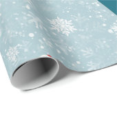 クリスマスジョーバイデン氏サンタカマラハリス氷雪片 ラッピングペーパー (ロールコーナー)