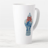 クリスマスジンジャージャールコーヒーマグ カフェラテマグ (右アングル)