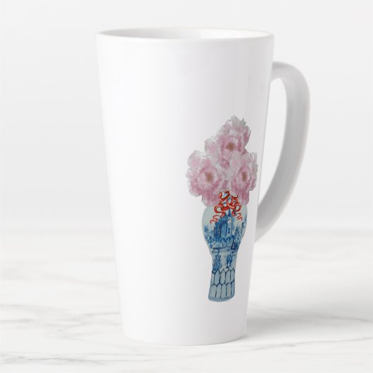 クリスマスジンジャージャールコーヒーマグ カフェラテマグ (右アングル)