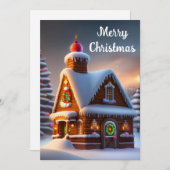 クリスマスジンジャーハウス シーズンカード (正面/裏面)