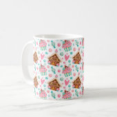 クリスマスジンジャーパンとカップケーキ コーヒーマグカップ (正面左)