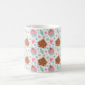 クリスマスジンジャーパンとカップケーキ コーヒーマグカップ (中央)