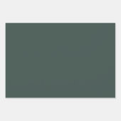 クリスマスジンジャーブレッドガールピンクボウコケット ラッピングペーパーシート (正面3)