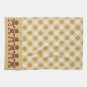 クリスマスジンジャーブレッドキッチンタオル キッチンタオル (横)