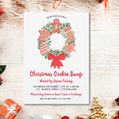 クリスマスジンジャーブレッドクッキースワップパーティー 招待状