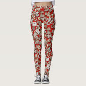 クリスマスジンジャーブレッドクッキーレギンス レギンス (正面)