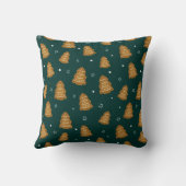 クリスマスジンジャーブレッドツリー クッション (裏面)