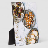 クリスマスジンジャーブレッドトリートウォールアート フォトプラーク (側面)