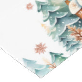 クリスマスジンジャーブレッドハウスジンジャーブレッド姿 テーブルクロス (アングル)