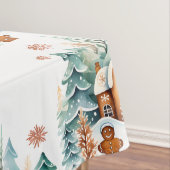 クリスマスジンジャーブレッドハウスジンジャーブレッド姿 テーブルクロス (インサイチュ)