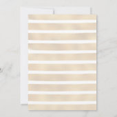 クリスマスジンジャーブレッドハウスデコレーション パーティー 招待状 (裏面)