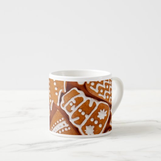 クリスマスジンジャーブレッドビスケット エスプレッソカップ (正面右)