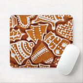 クリスマスジンジャーブレッドビスケット マウスパッド (マウス)