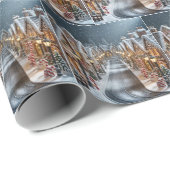 クリスマスジンジャーブレッドビレッジ ラッピングペーパー (ロールコーナー)