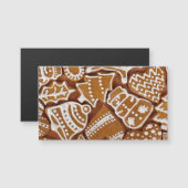 クリスマスジンジャーブレッドホリデークッキー (正面/裏面)