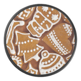 クリスマスジンジャーブレッドホリデークッキー アイスホッケーパック