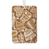 クリスマスジンジャーブレッドホリデークッキー カーエアーフレッシュナー (裏面)