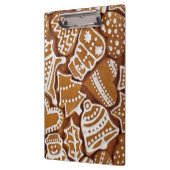 クリスマスジンジャーブレッドホリデークッキー クリップボード (左)