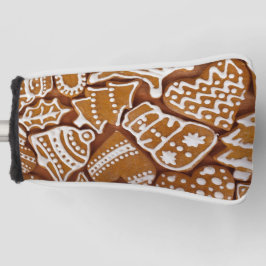 クリスマスジンジャーブレッドホリデークッキー ゴルフヘッドカバー