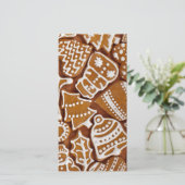 クリスマスジンジャーブレッドホリデークッキー シーズンカード (スタンド正面)