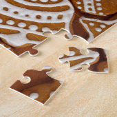 クリスマスジンジャーブレッドホリデークッキー ジグソーパズル (側面)