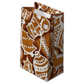 クリスマスジンジャーブレッドホリデークッキー スモールペーパーバッグ (裏面アングル)