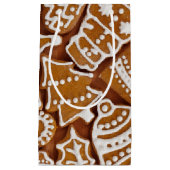 クリスマスジンジャーブレッドホリデークッキー スモールペーパーバッグ (正面)