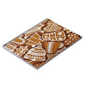 クリスマスジンジャーブレッドホリデークッキー ノートブック (左側)