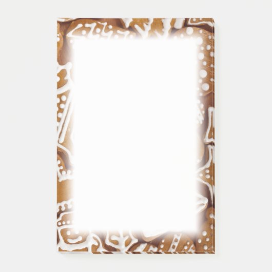 クリスマスジンジャーブレッドホリデークッキー ポストイット (正面)