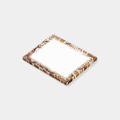 クリスマスジンジャーブレッドホリデークッキー ポストイット (アングル)