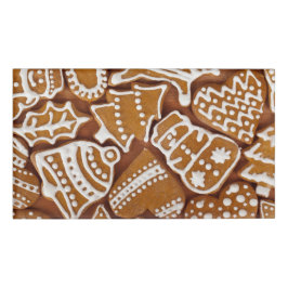 クリスマスジンジャーブレッドホリデークッキー 名札