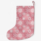 クリスマスジンジャーブレッドホリデー漫画ストッキング スモールクリスマスストッキング (裏面)