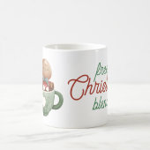 クリスマスジンジャーブレッドマンコーヒーマグ コーヒーマグカップ (中央)